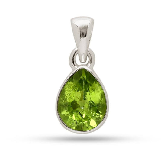 Collar Peridoto Facetado