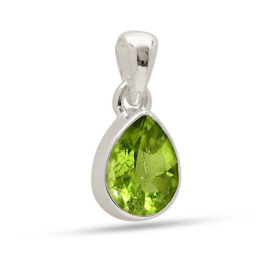 Collar Peridoto Facetado