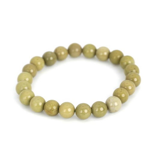 Pulsera de Jaspe Salvia
