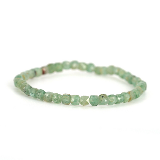 Pulsera Piedra Natural Kianita Verde