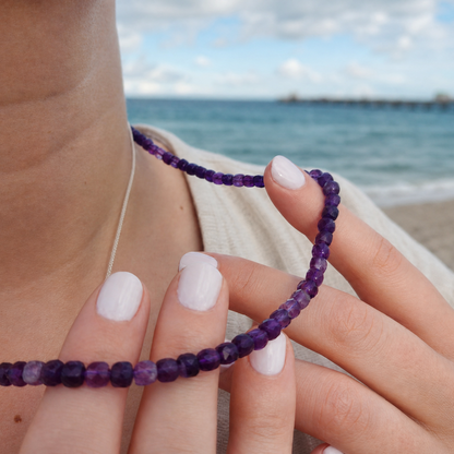 Choker Amatista