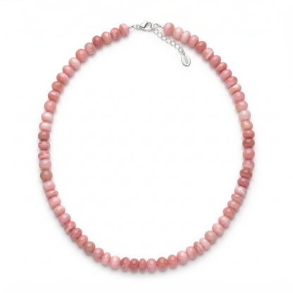 Choker de Opalo Rosa