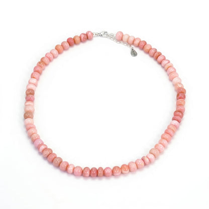 Choker de Opalo Rosa