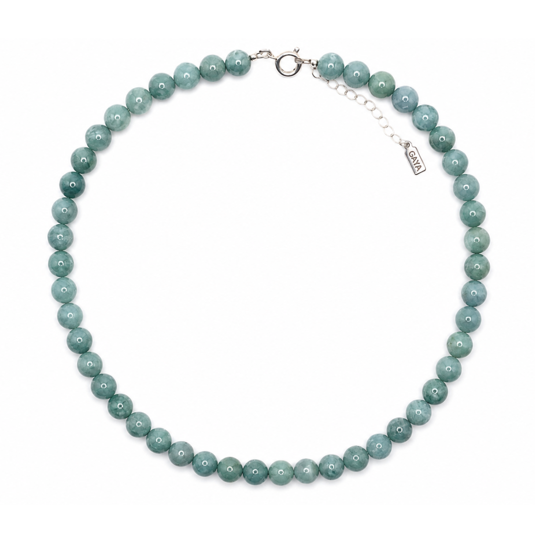 Choker de Jade Ruso Natural AA