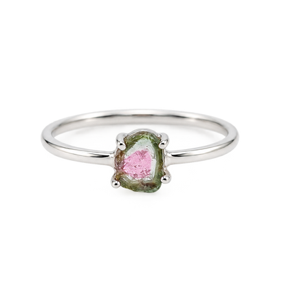 Anillo de Turmalina Sandía