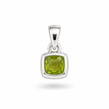 Collar de Peridoto Facetado