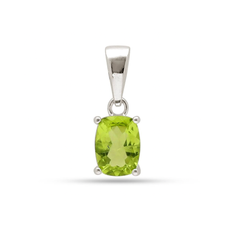 Collar de Peridoto Facetado