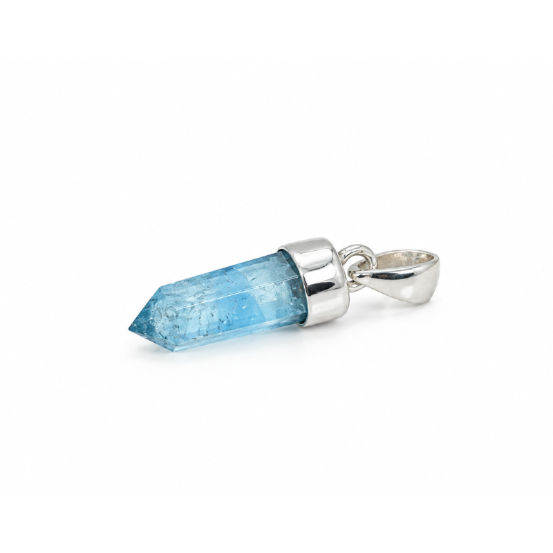 Collar de Punta de Aguamarina