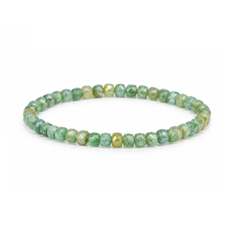 Pulsera Piedra Natural Kianita Verde