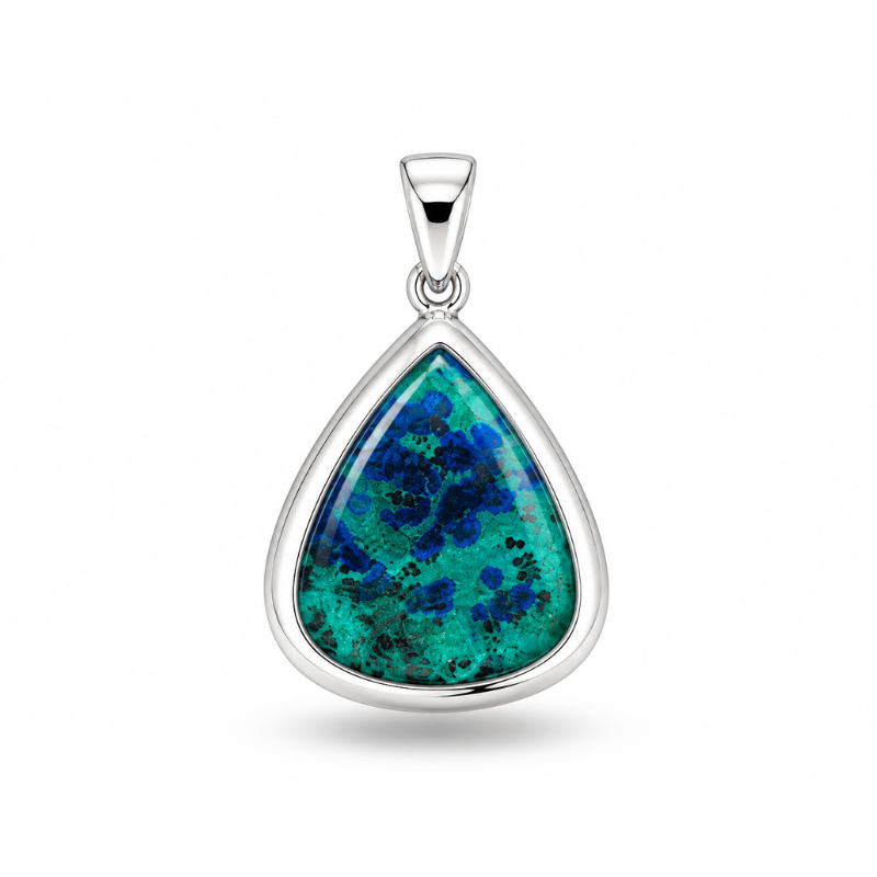 Collar Azurita Bluebird