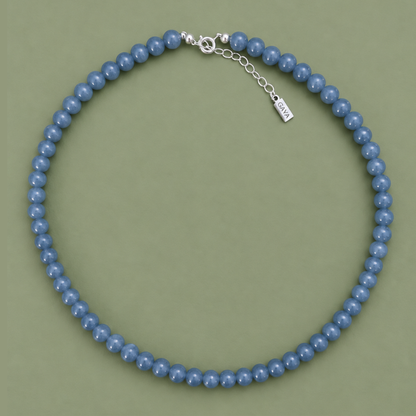 Choker de Jade Azul de Guatemala