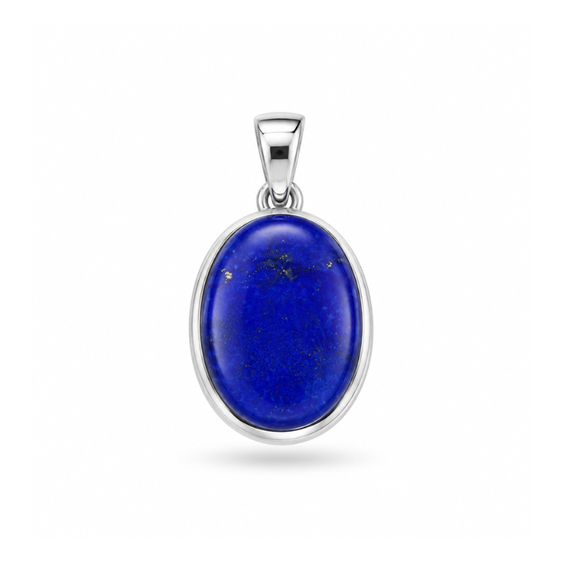Collar Medalla de Lapislazuli