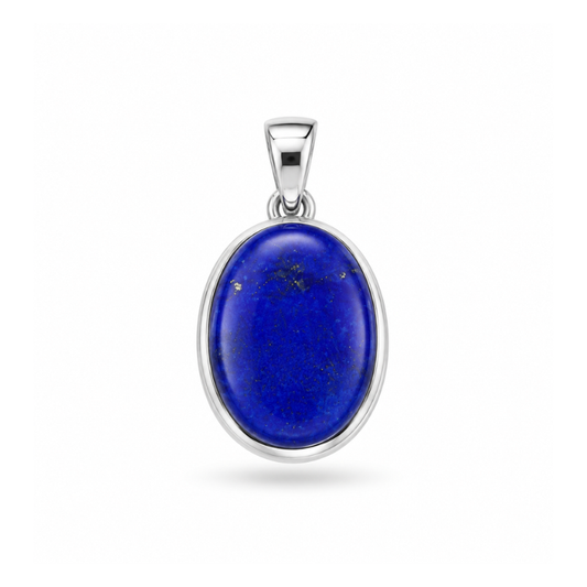 Collar Medalla de Lapislazuli