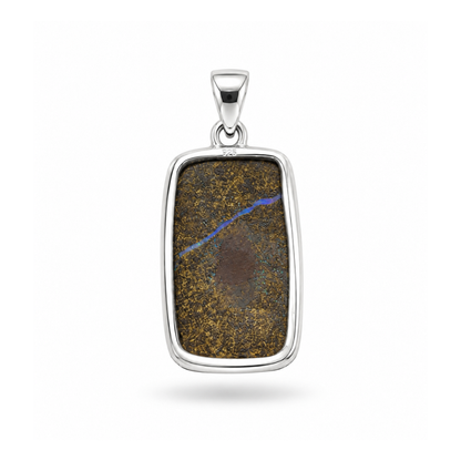 Collar de Ópalo Australiano Pipe Opal en Matriz