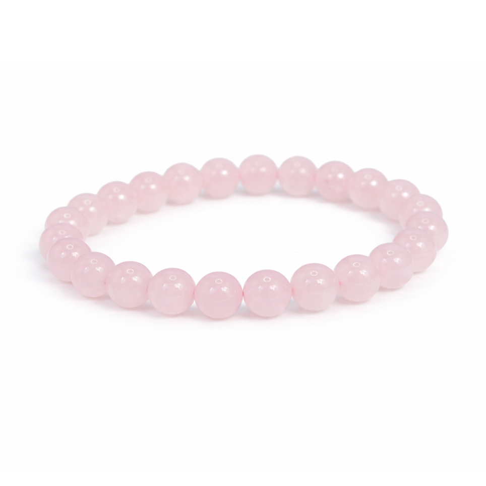 Pulsera de Cuarzo Rosa