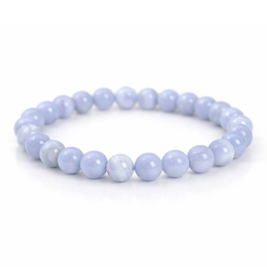 Pulsera de Agata Blue Lace