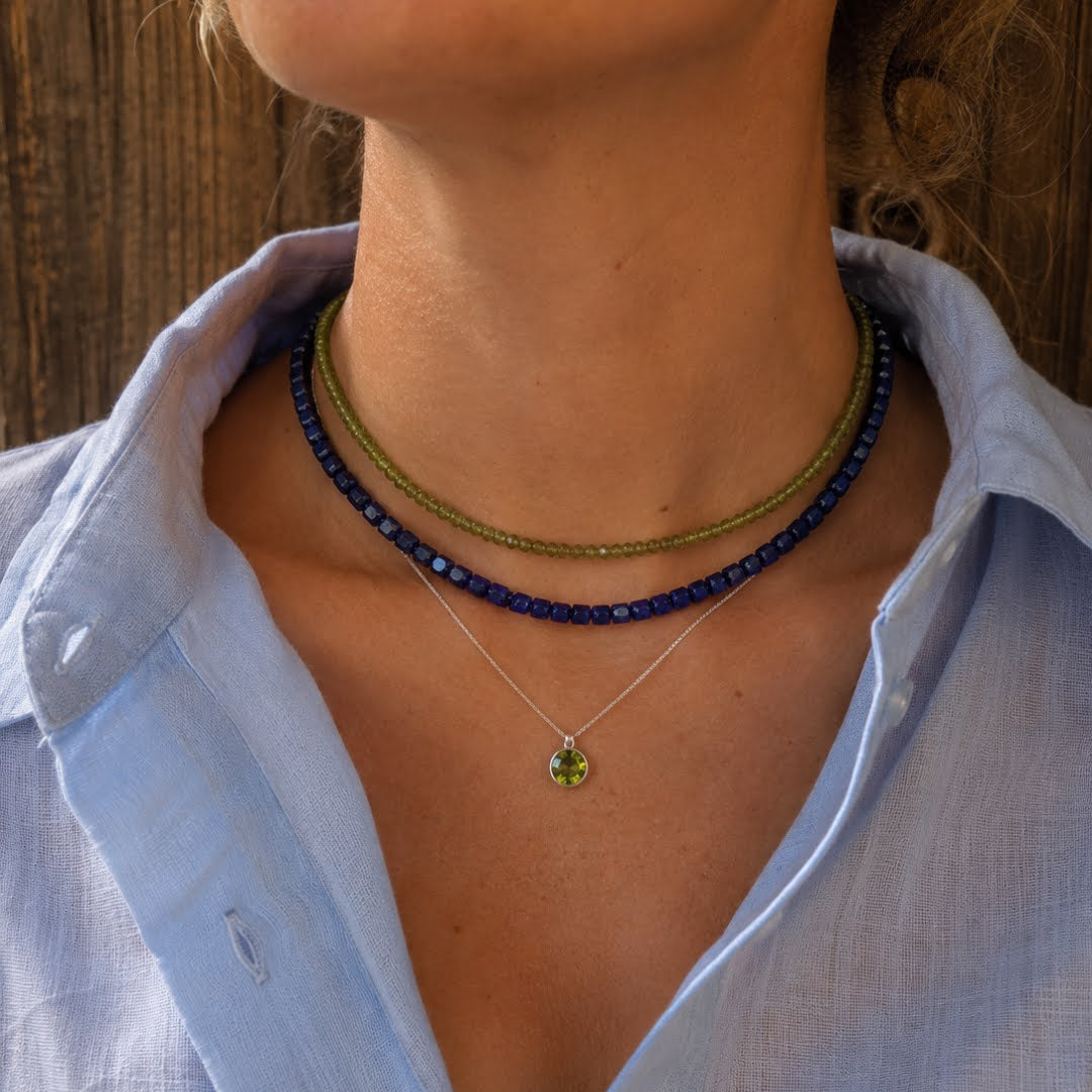 Choker de Peridoto