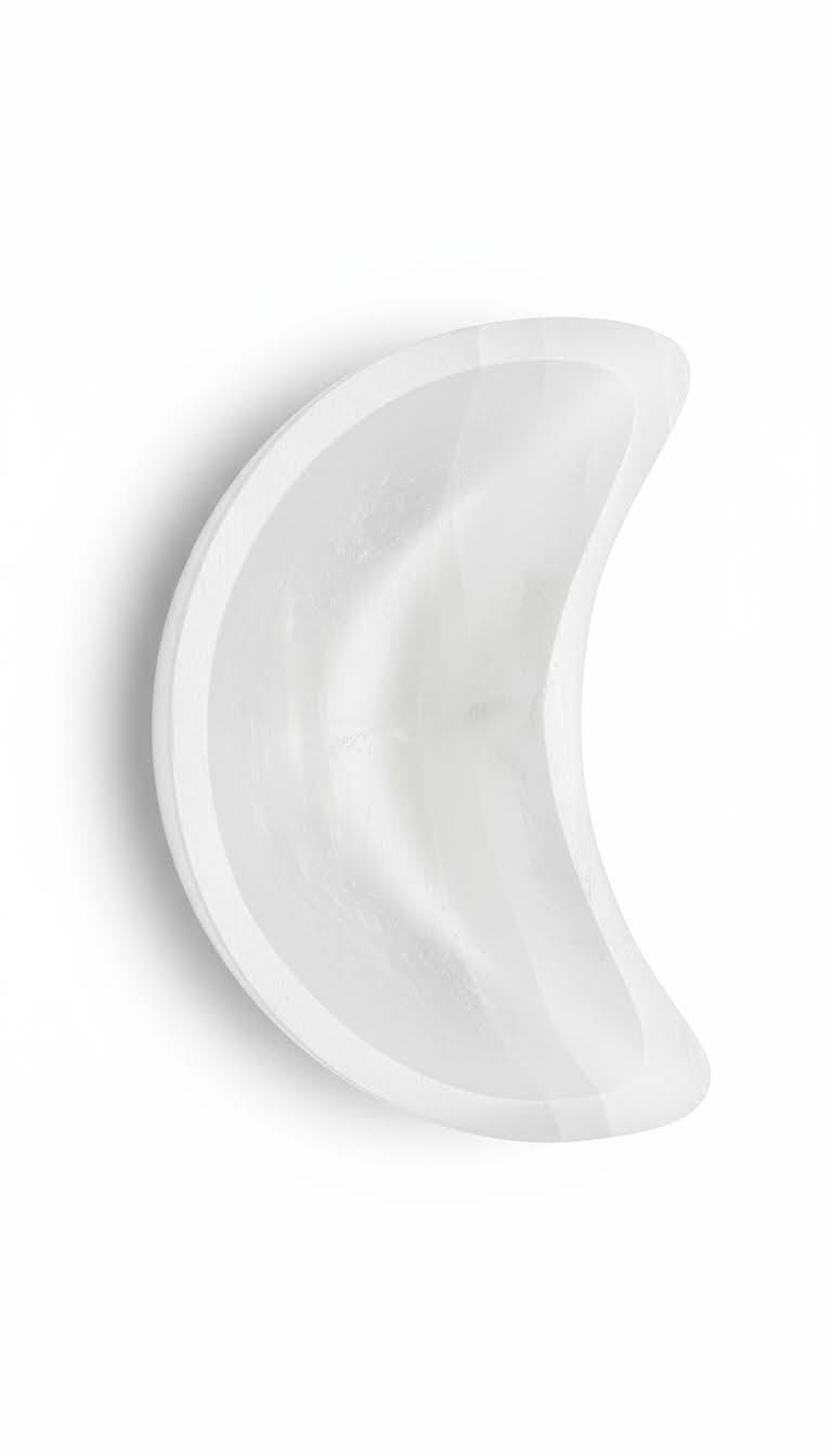 Bowl de Luna de Selenita