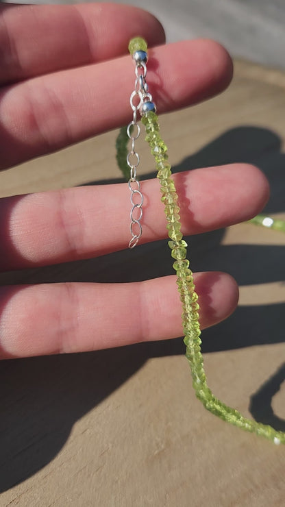 Choker de Peridoto
