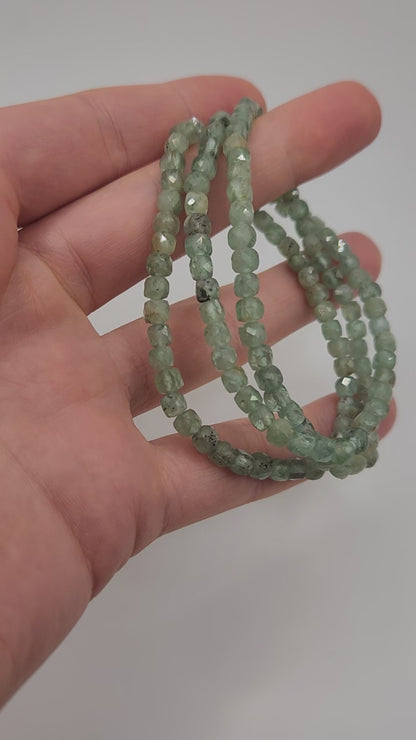 Pulsera Piedra Natural Kianita Verde