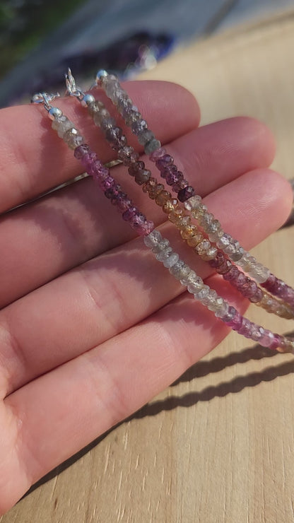 Choker de Zafiros de Colores