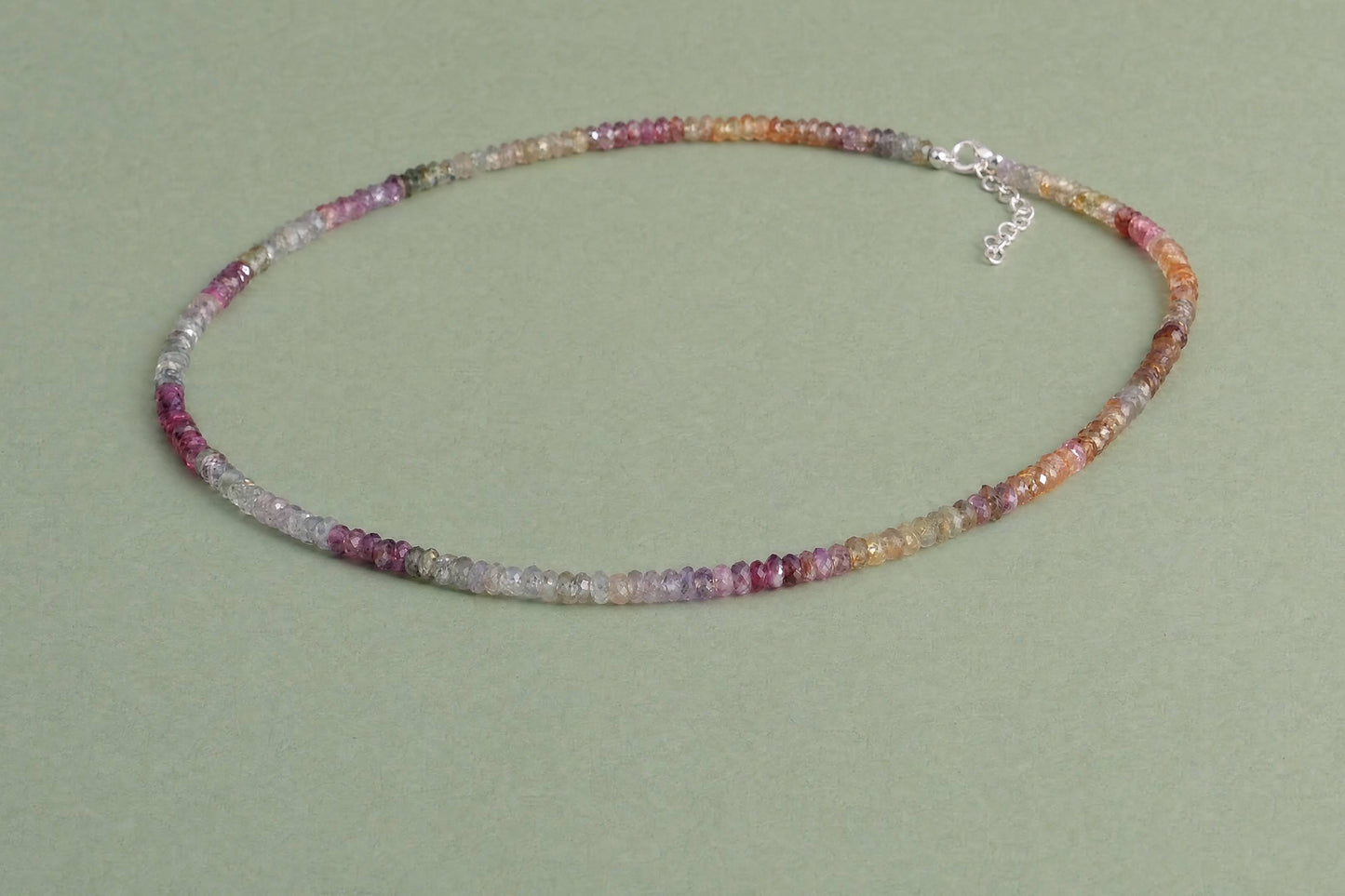 Choker de Zafiros de Colores