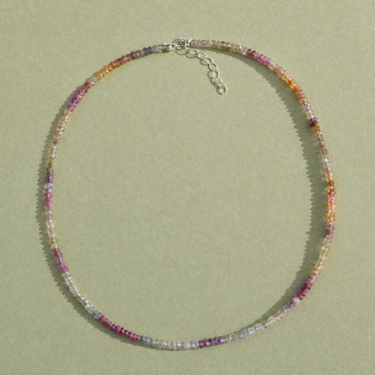 Choker de Zafiros de Colores