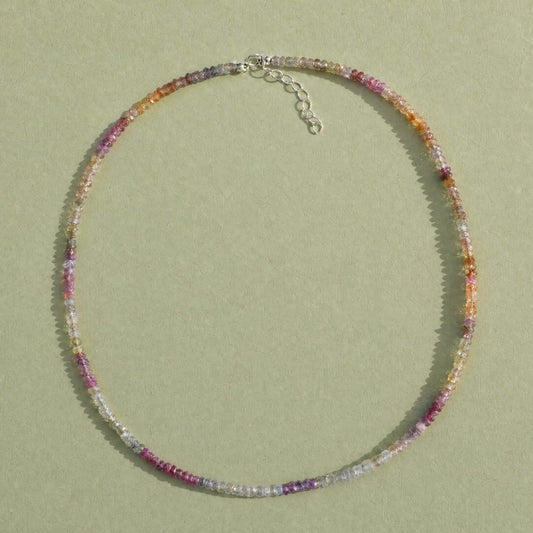 Choker de Zafiros de Colores