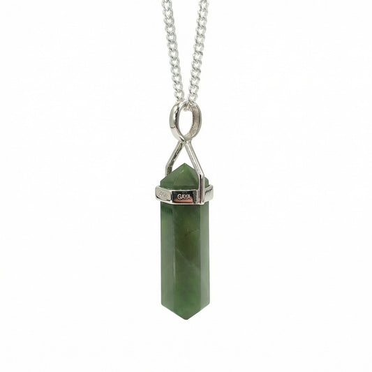 Collar Doble Punta de Jade