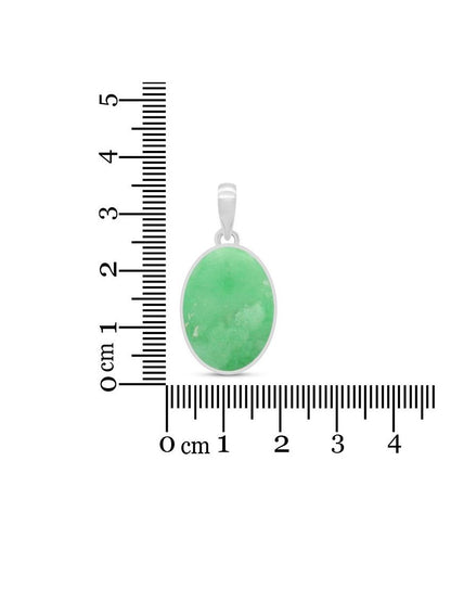 Collar de Variscita Oval