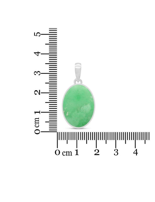 Collar de Variscita Oval